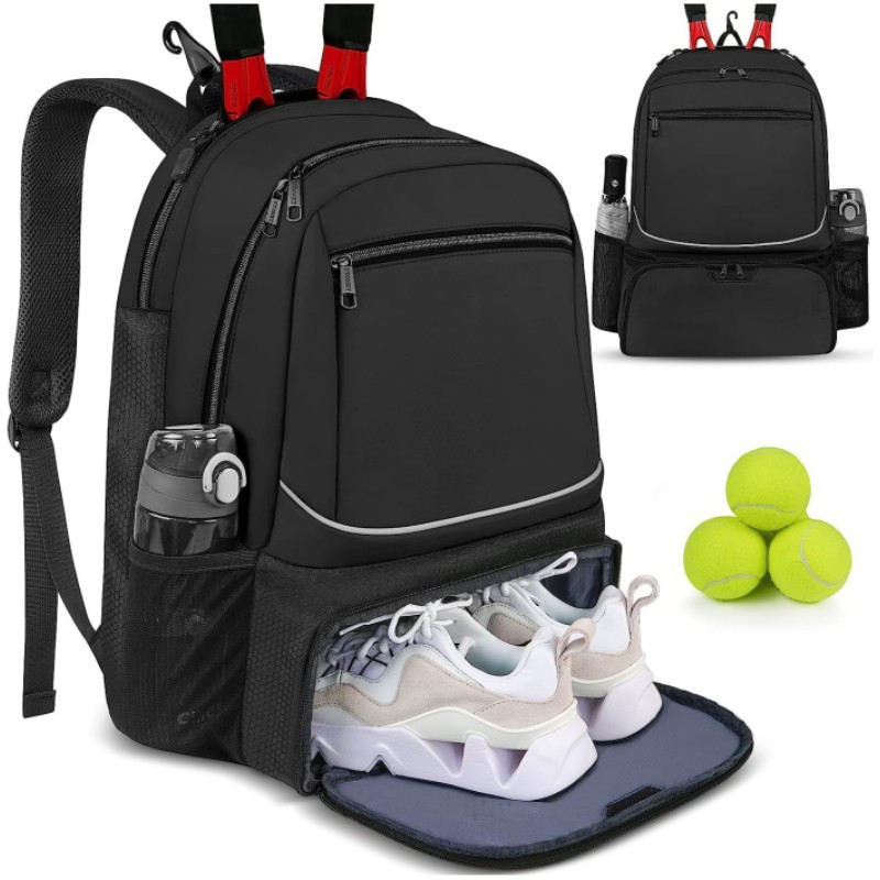 Badminton Equipment - Mochila de tenis de gran capacidad,