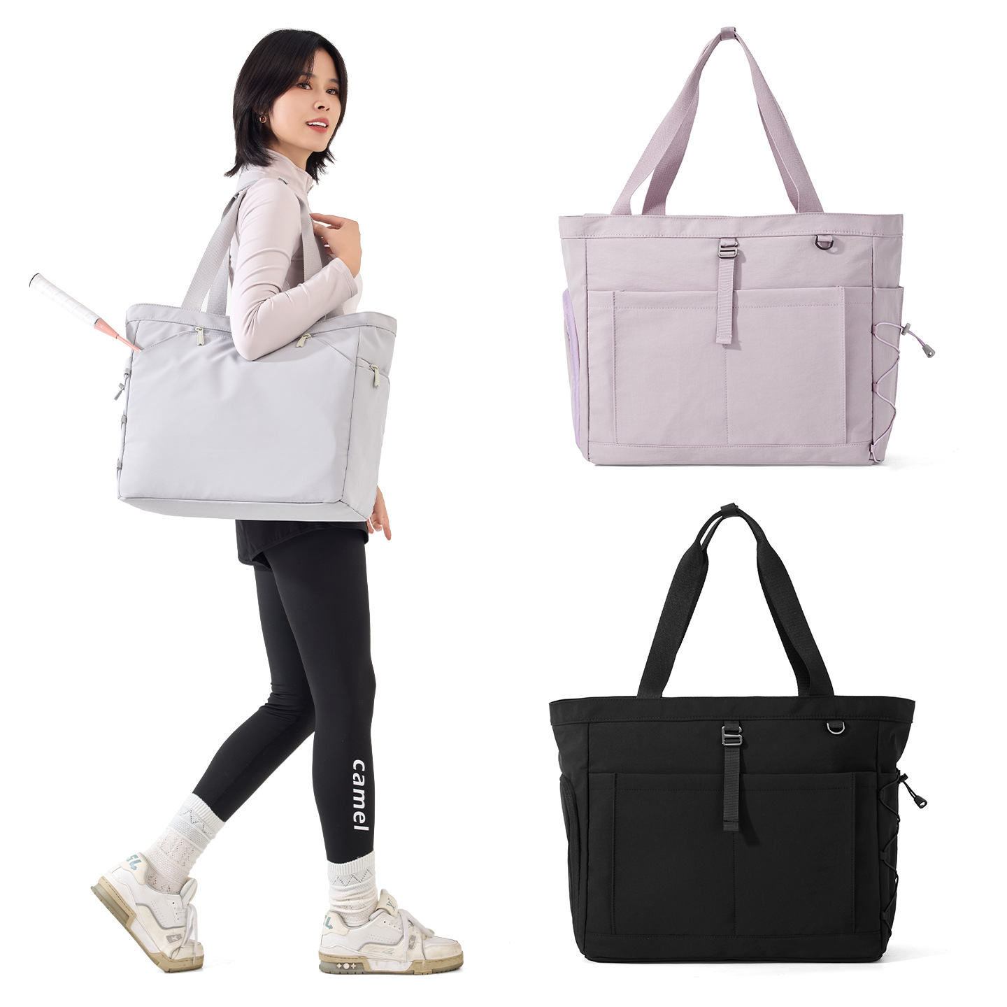 Badminton Equipment - Bolsa de tenis de gran capacidad,