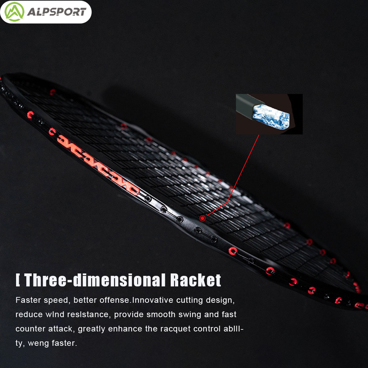 Alpsport MH-V5 5U 75g Ondulado - Badminton Yonex String reseña y precio